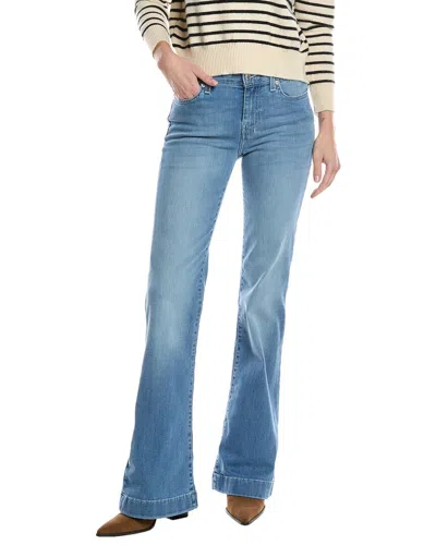 7 For All Mankind Dojo Slim Evolution Ideal Trouser In Blue
