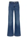 7 For All Mankind Dojo Stonewashed High-waist Jeans