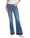 7 For All Mankind Dojo Agadir Tailorless Flare Jean In Blue