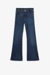 7 For All Mankind Dojo Tailorless Gilbert With Twisted Seam In Blue