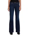 7 For All Mankind Dojo Tailorless High Rise Flare Jeans In Tried And True In Tried And True