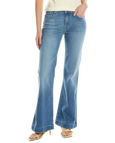 7 For All Mankind Dojo Tailorless Ideal Trouser In Blue