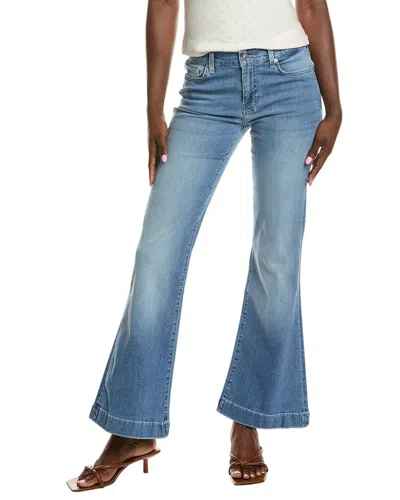 7 For All Mankind Dojo Tailorless Ideal Trouser In Blue
