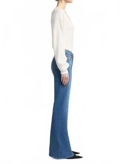7 For All Mankind Dojo Tailorless In Yuma In Blue