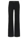 7 For All Mankind Tailorless Dojo Jeans With Front And Back Pockets In Black