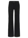 7 For All Mankind Tailorless Dojo Jeans With Front And Back Pockets In Black