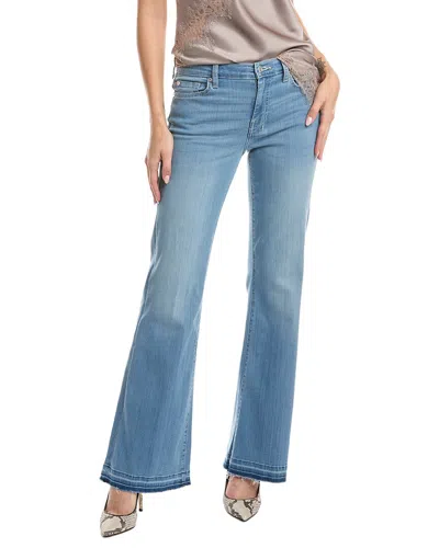7 For All Mankind Dojo Tailorless Marrakech Flare Trouser Jean In Blue