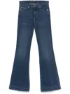 7 For All Mankind Bootcut B(air) Jean In Rinsed Indigo In Blue