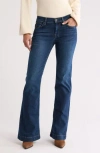 7 For All Mankind Dojo Kick Flare Jean In Freesia
