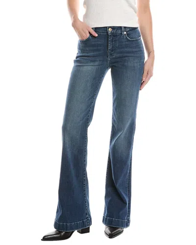 7 For All Mankind Dojo Warrenton Flare Jean In Blue