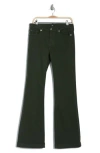 7 For All Mankind Dojo Wide Leg Flare Pants In Army