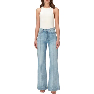 7 For All Mankind Dojo Womens Pintuck Denim Straight Leg Jeans