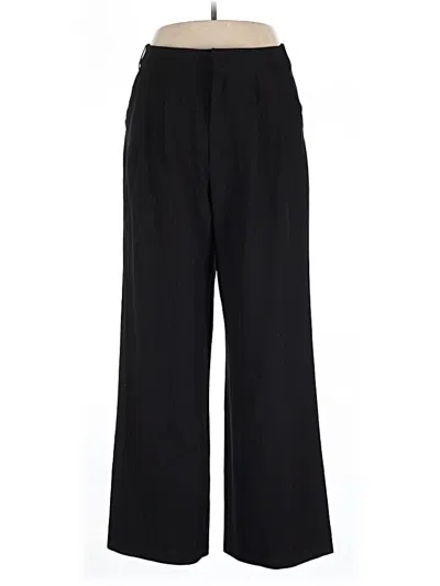 Pre-owned 7 For All Mankind Dress Pants In Black