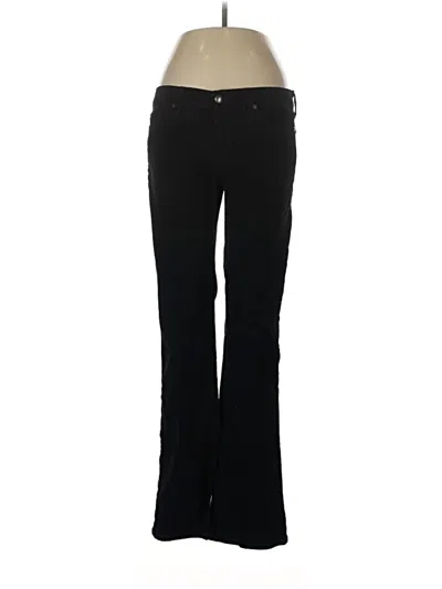 Pre-owned 7 For All Mankind Dress Pants In Black