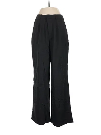 Pre-owned 7 For All Mankind Dress Pants In Black