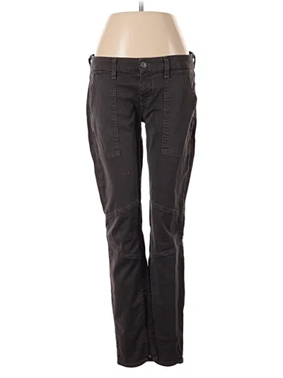 Pre-owned 7 For All Mankind Dress Pants In Gray