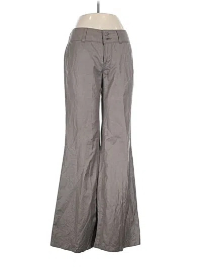 Pre-owned 7 For All Mankind Dress Pants In Gray