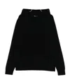 7 For All Mankind Drop-shoulder Hoodie In Black