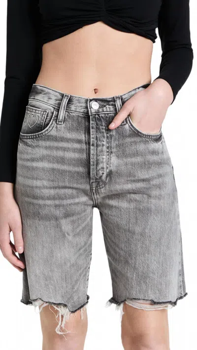 7 For All Mankind Easy James Bermuda Short In Fern Grey