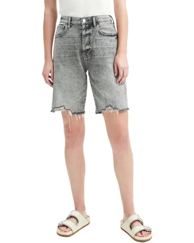 7 For All Mankind Easy James Fern Grey Short In Green