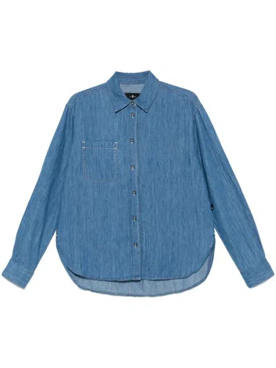 7 FOR ALL MANKIND `EASY SHIRT ICY` SHIRT