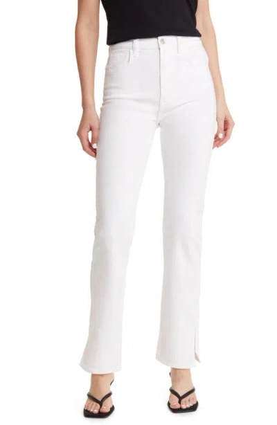7 For All Mankind Easy Slim Straight Leg Jeans In White
