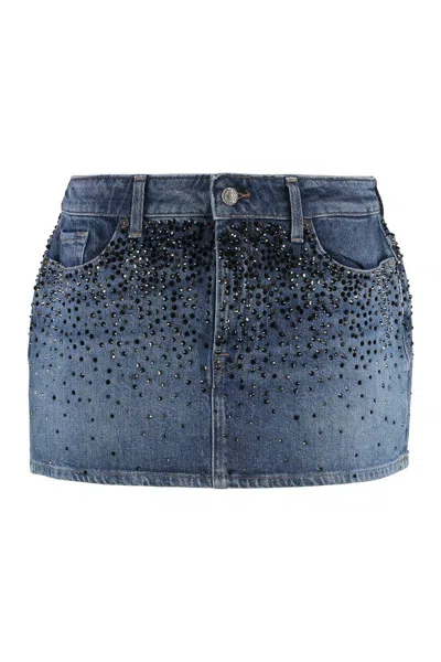 7 FOR ALL MANKIND 7 FOR ALL MANKIND ELENA DENIM MINI SKIRT