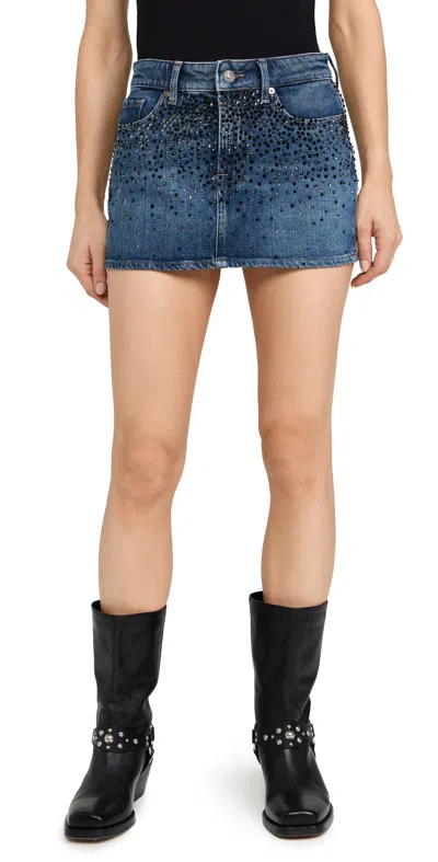 7 For All Mankind Elena Skirt Candy