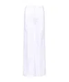 7 For All Mankind Embossed Patch Denim Jeans In White