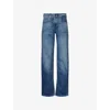 7 For All Mankind Ens Austyn Straight-leg Denim Jeans Flash