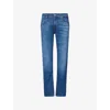 7 For All Mankind Standard Luxe Performance Regular-fit Straight-leg Stretch-denim Jeans