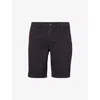 7 For All Mankind Ens Deep Navy Lux Performance Brand-patch Stretch-cotton Shorts