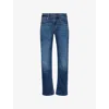 7 FOR ALL MANKIND ENS FORTE STANDARD STRAIGHT-LEG DENIM JEANS