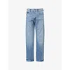7 For All Mankind Ens Modern Straight-leg Denim Jeans Mason