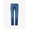 7 For All Mankind Ens Slimmy Luxe-performance Denim Jeans Sonora