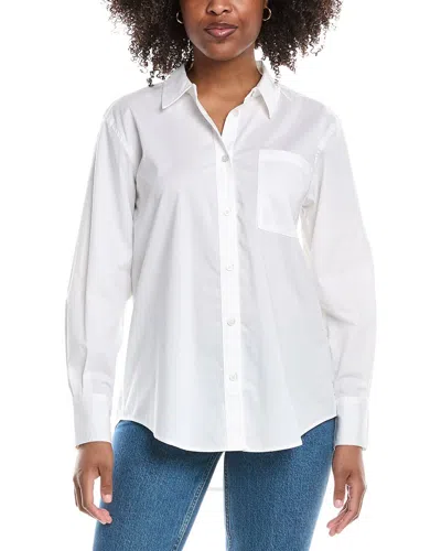 7 For All Mankind Everyday Button-down Shirt In White