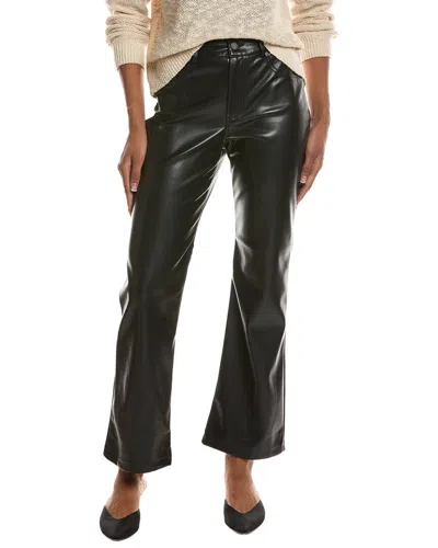 7 For All Mankind Faux Leather Pant In Black