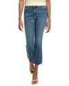 7 For All Mankind Felicity High-waist Slim Kick Jean In Blue