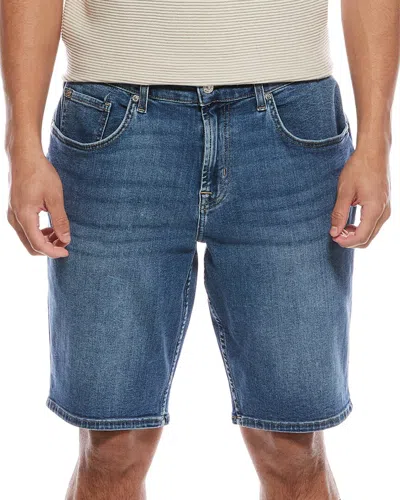 7 For All Mankind Fishers Short In Blue