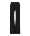 7 For All Mankind Tailorless Dojo Jeans With Front And Back Pockets In Black