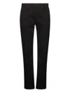 7 For All Mankind Five-pocket Jeans In Black