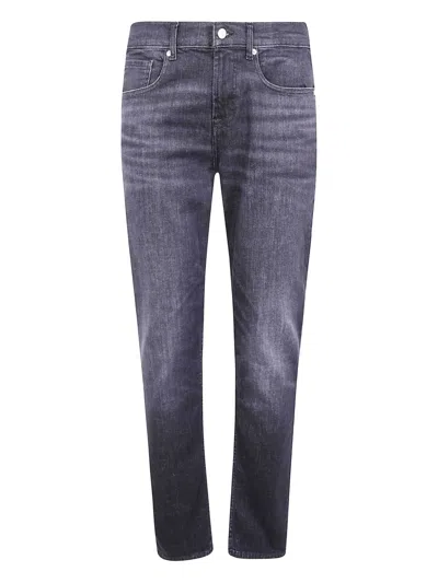 7 For All Mankind Five-pocket Jeans In Black