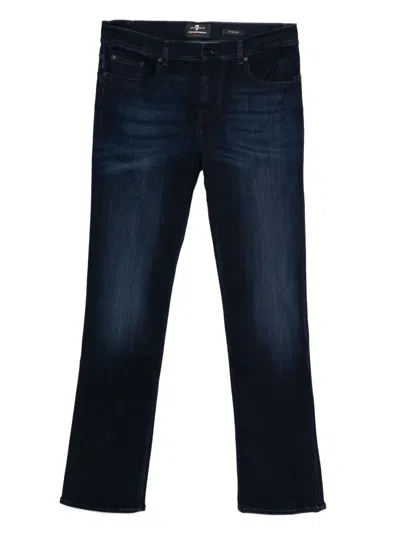 7 For All Mankind Five-pocket Styling Jeans In Blue