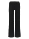 7 For All Mankind Tailorless Dojo Jeans With Front And Back Pockets In Black