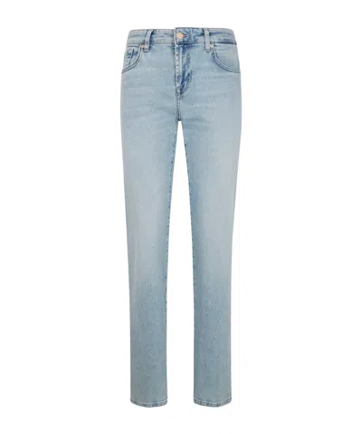 7 For All Mankind Five-pockets Jeans In Brown