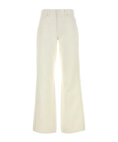 7 FOR ALL MANKIND FLARED DENIM TROUSERS
