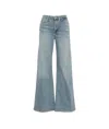 7 For All Mankind Lotta Wide-leg Jeans In Blue