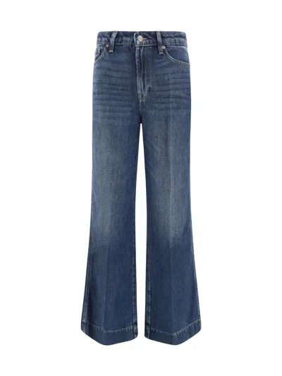 7 FOR ALL MANKIND 7 FOR ALL MANKIND FLARED LEG DENIM JEANS