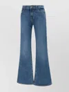 7 For All Mankind Flared Leg Medium Waist Trousers