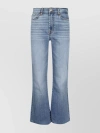 7 FOR ALL MANKIND FLARED LEG TROUSERS CONTRAST STITCHING